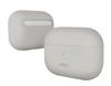 Etui do AirPods Pro UNIQ Lino Silicone - case pokrowiec beżowy