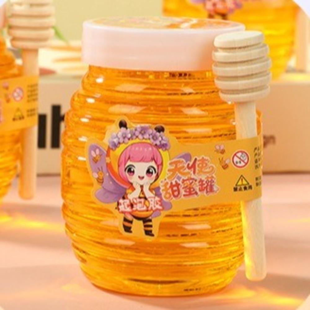 Honey Liquid Reduce Pressure Toy Fluffy Foam Bubble Putty Toy Safe Bouncing Mud Toy Teens