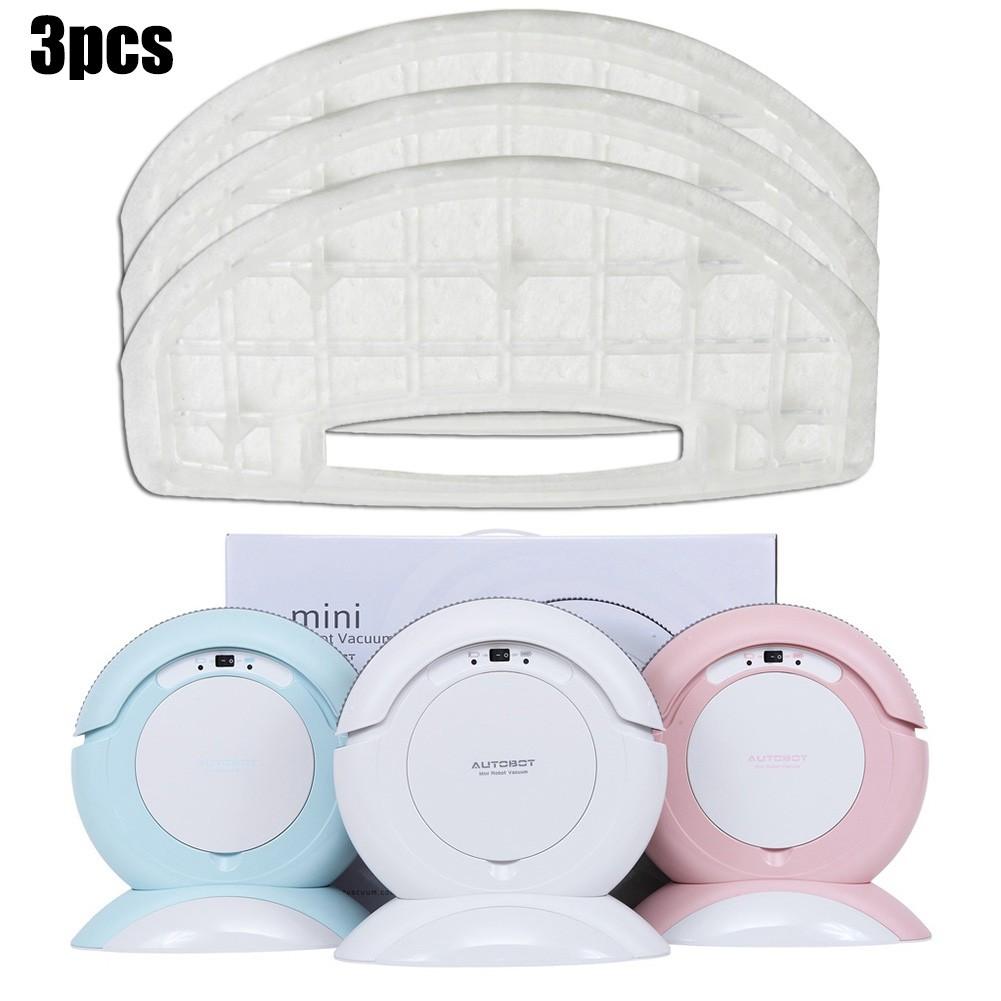 

Maintain Clean Air with Round Shape Dust Filter for Auto Robot Vacuum 3 Pack