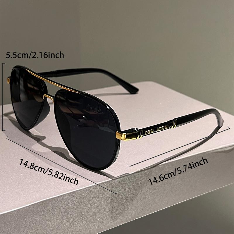 Vintage Pilot Sunglasses Men Fashion Classic Outdoor Casual Shades Women New Trendy Luxury Brand Design Decor Sun Glasses