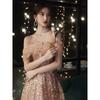 Evening Dress 1011 New Summer Temperament Banquet Student Art Examination Fashion Tube Top Dress Master Fairy Gas Annual Meeting