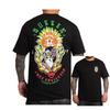 Sullen Art Style Combat Motorcycle Tattoo Art Company Trendy Clothing Casual TShirt Mens and Womens Luxury Brand Top
