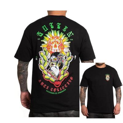 Ponury Styl Artystyczny Motocykl Bojowy Tatuaż Sztuka Firma Modne Ubrania Codzienny T-shirt Męski i Damski Luksusowa Marka Góra