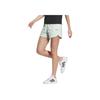 Comfortable Lace-Up Casual Shorts Women Shorts Crystal-Blue JI5985