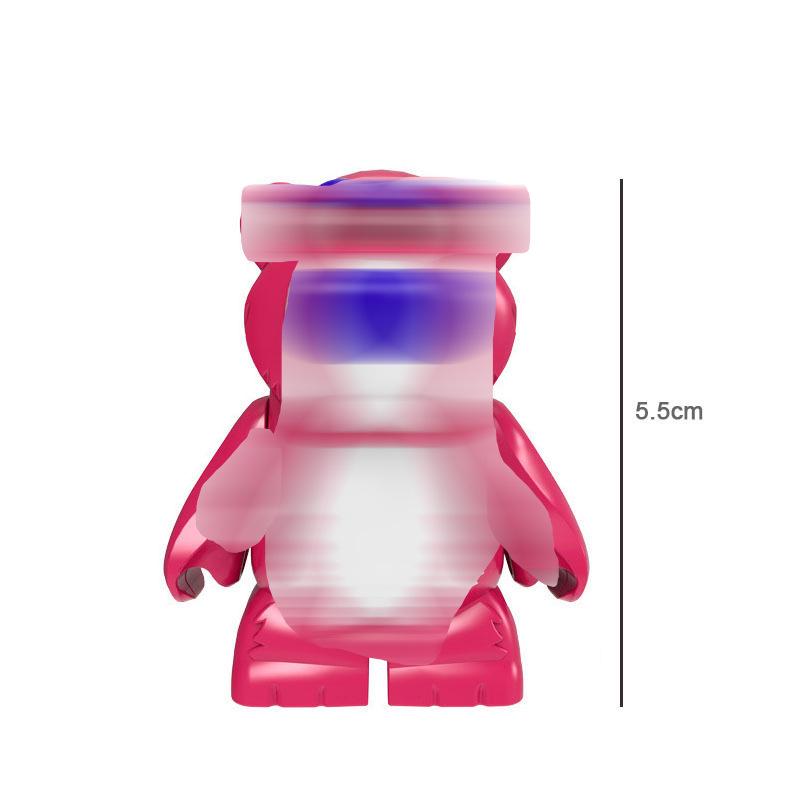 Cartoon Anime Princess Animal Blind Box Mini Building Block Figurines