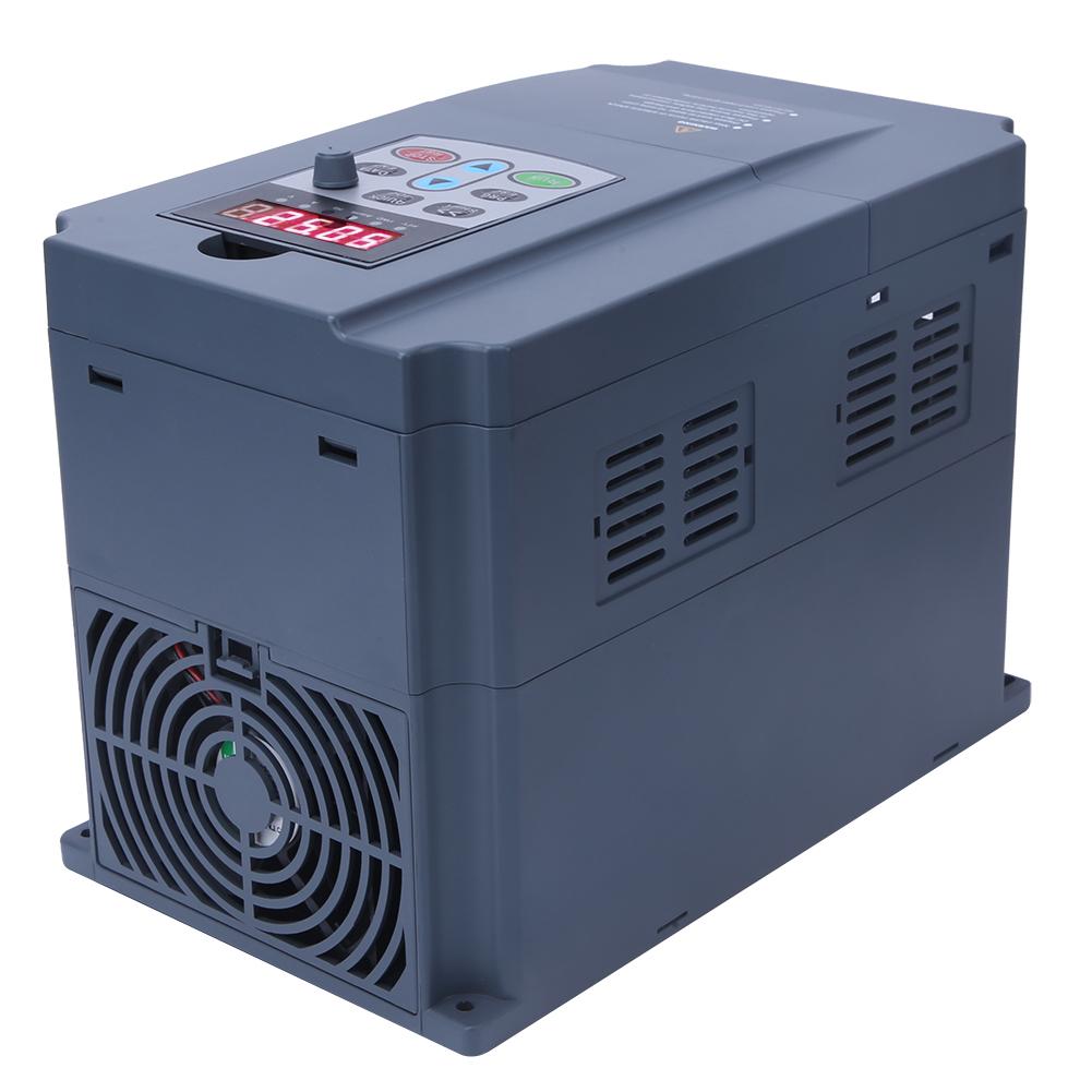 Variable Frequency Inverter Single Phase 220VAC Input to 3 Phase 0 380VAC Output 1.5KW 0Hz 3000Hz
