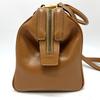 Celine 2WAY Bag Hand Bag Shoulder Bag Leather Brown/GoldHardware