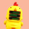 Electric Dancing Duck Toy with LED Light Music Toddlers Yellow Duck Walking Toy Boys Girls Tummy Time Interactive Crawling Animal Toy