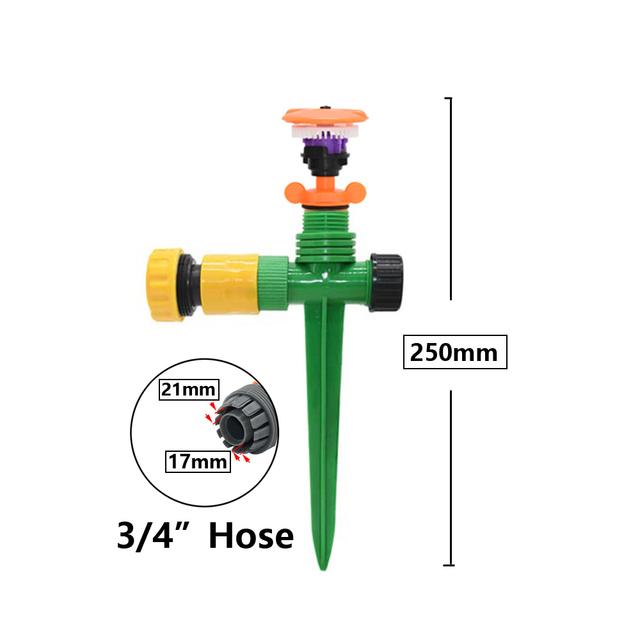 

Вращающиеся на 360 градусов спринклеры, насадки 1/2 дюйма, наружная резьба, садовые, сельскохозяйственные ирригационные спринклеры для полива и