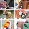 Funda para llavero AirTag Holder, accesorios Apple Air Tag, funciona con llavero, bolsos, collar de perro, equipaje y más