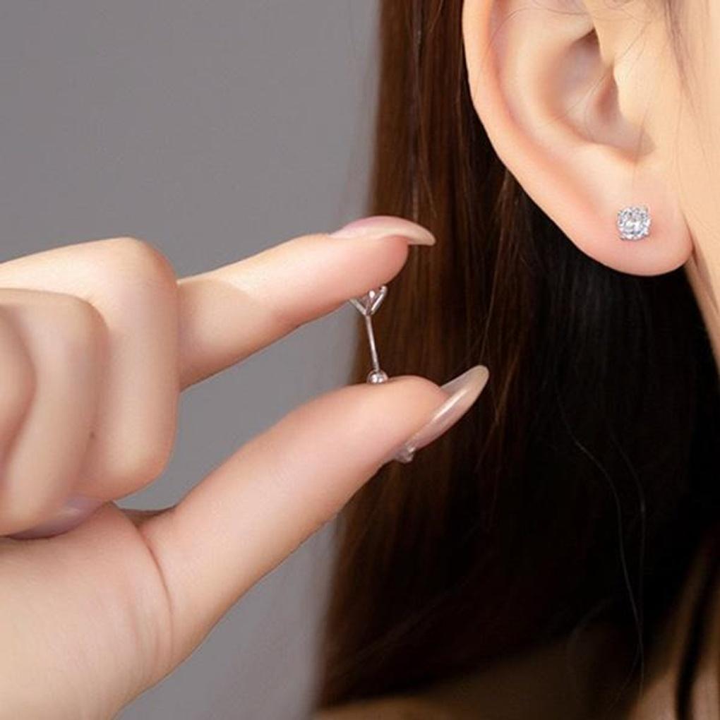 Women's Accessories Sari Mini First Simple Cubic Piercing