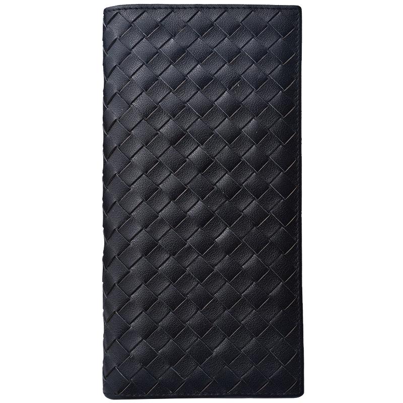 

Мужской длинный кошелек Hush Puppies из натуральной плетеной кожи Long Wallet