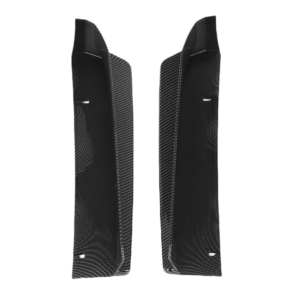2 Pcs Rear Bumper Side Diffuser Left Right Lightweight Easy Install Replacement for Impreza WRX STI VA 2015 2021 Carbon