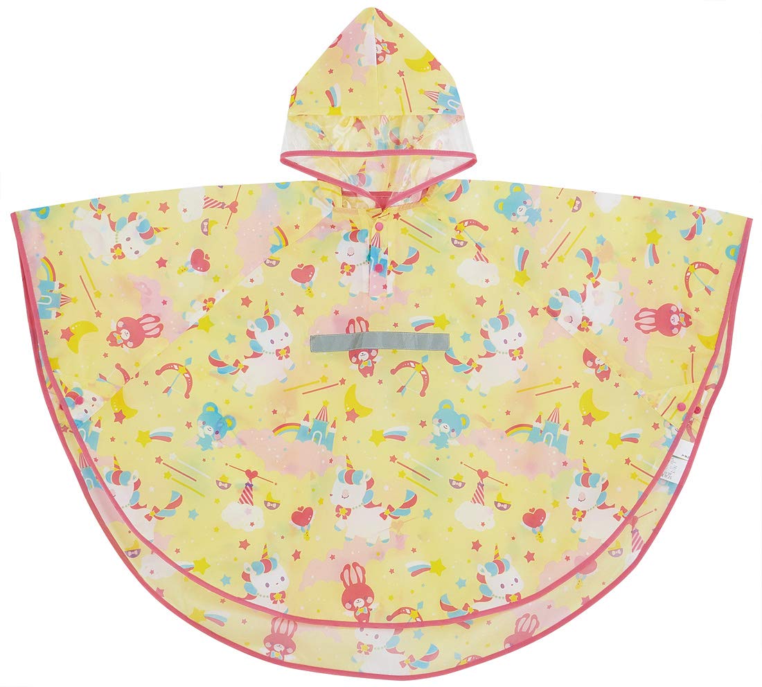 

Skater Rain Poncho for Suitable for Height RAPO1 Kids, Unicorn, 110-125cm,