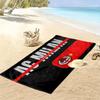 Asciugamano da Spiaggia Stampa AC Milan, Asciugamano Grande Morbido Asciugatura Rapida per Spiaggia Campeggio Nuoto
