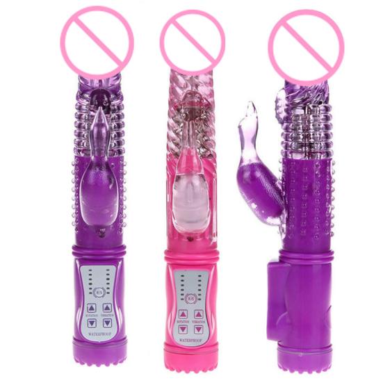 Vibrator vibrator pentru femei, rezistent la apă, pentru vagin moale, rotativ