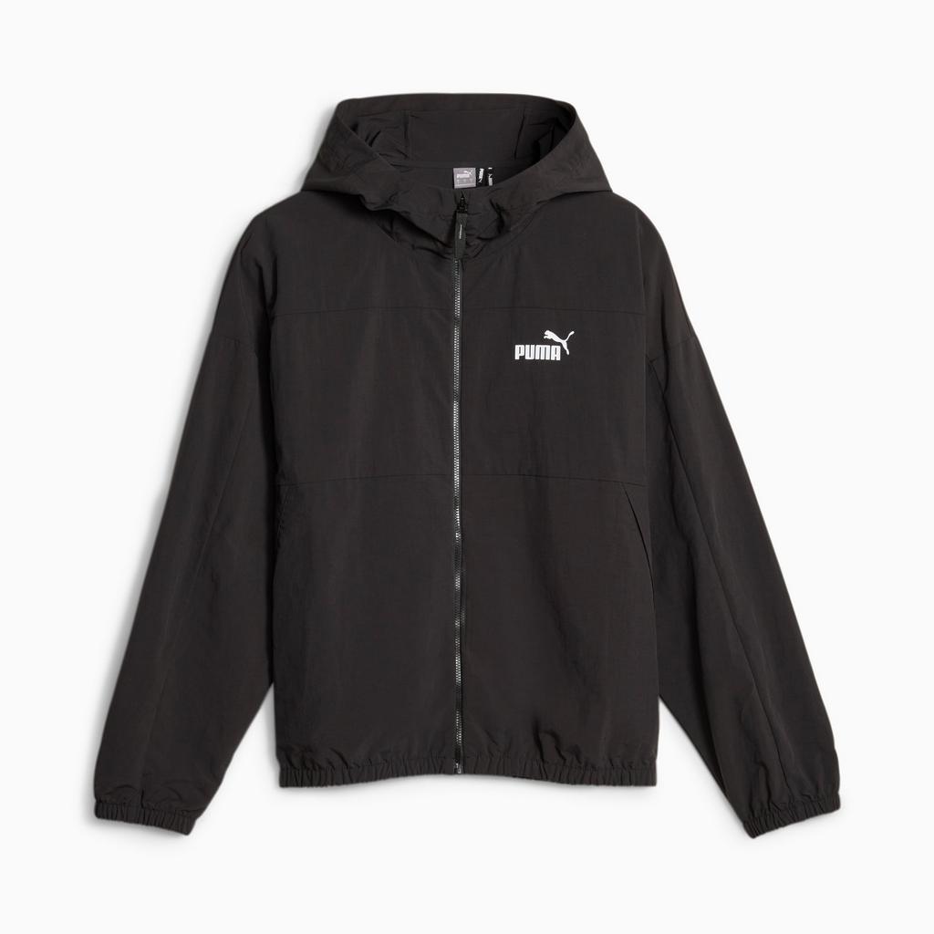Wiatrówka Damska Puma Oversized Windbreaker Czarna 67537201 R S