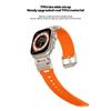 Silikon Kayış Apple Watch Band Ultra 2 1 49mm 45mm 44mm 42mm Yumuşak Spor Bandı iWatch Serisi 9 8 7 6 5 SE Bilezik Aksesuarları