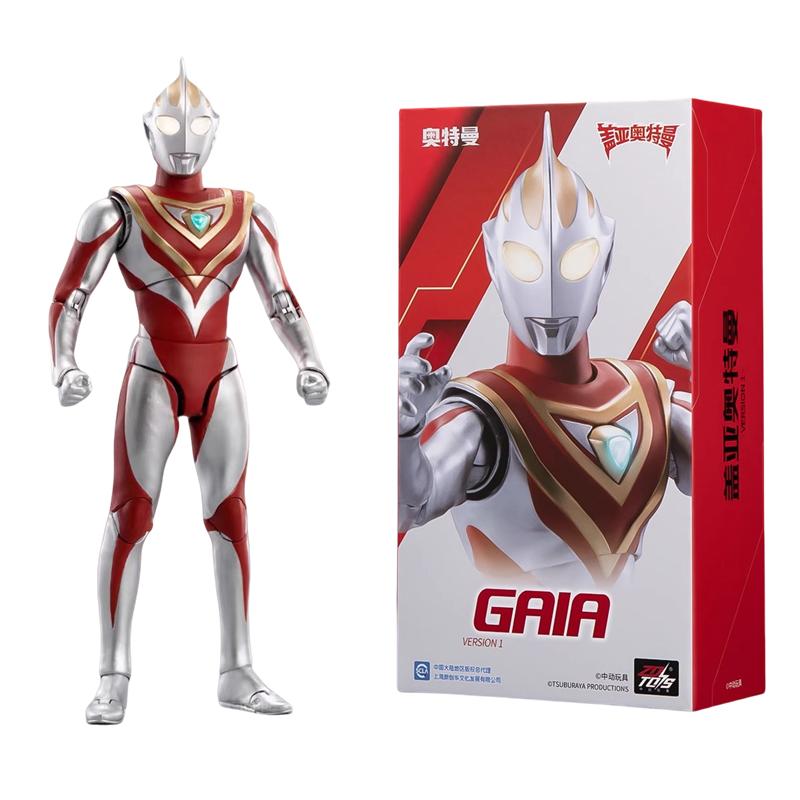 ZD Toys Ultraman Tiga Action Figure Joint Movable Agul Geed Trigger Ace Seven Jack Ultraman Adult Collection Figure Gift