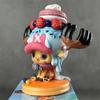 12Cm Anime One Piece Statue Tony Tony Chopper Action Figures Collection Decoration Pvc Model Ornament Gifts Car Mounted Toys