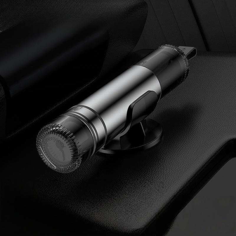 XMSJ Universal Car Safety Hammer For Breaking Windows/cutting Seat Belts Two In One Driving Escape Emergency Tool