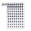 Halloween Face Rhinestone Stickers Scar Gem Stickers, Wound Body Art Glow In The Dark Party Gems Decals, Waterproof Self Adhesive Temporary Tattoo for
