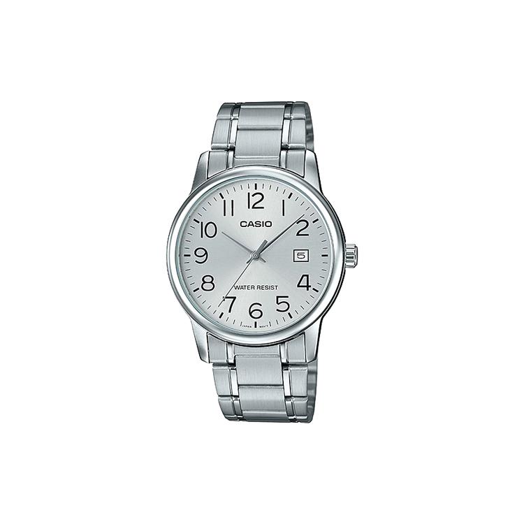 CASIO Men Standard Series Silver Watch MTP-V002D-7BUDF Silver Dial