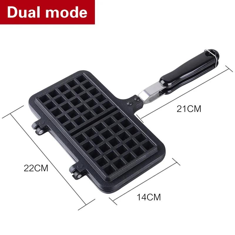 Cake Mould Household Waffle Mould Non Stick Cake Baking Plate DIY Baking Tool Set Lattice Muffin Machine Baking Tools for Cakes