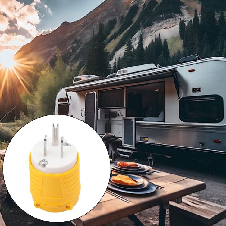 Multipurpose 15A 125V Industry Power Socket Plug Professional for Various Electrical Needs Secure Electrical Connections