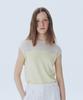 Awi Sheer Mock Neck Sweater_Light Yellow