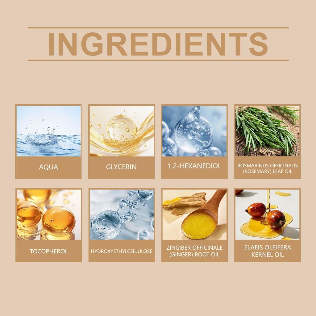 Natural Hair Growth Serum Oil Promotes Hair Growth And Cleanses The Scalp,50ml