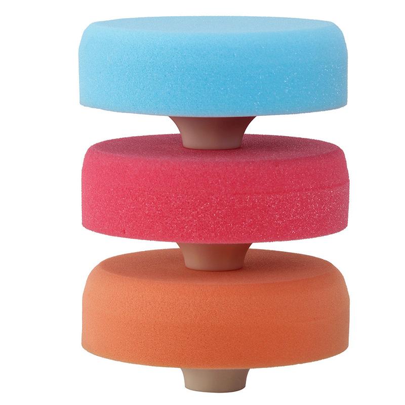 150mm Auto Auto M14 Gewinde Polieren Wachsen Reinigen Polieren Schwamm Weiche Pads Kit