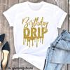 Golden Queen Are Born In July Letter Print Tshirt Unisex Birthday Gift T Shirt Femme High Shoe Tshirt Female Harajuku Shirt