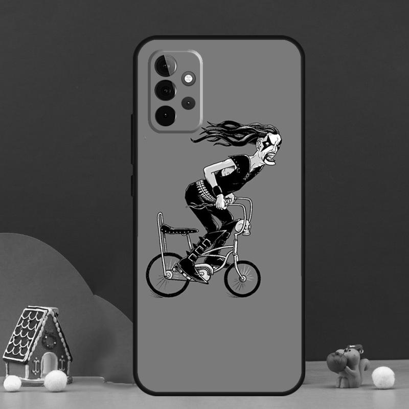 Lustige Fahrrad-Hülle für Samsung Galaxy A54 A06 A16 A26 A36 A56 A53 A32 A52 A33 A13 A55 A35 A15 A14 A34 A17