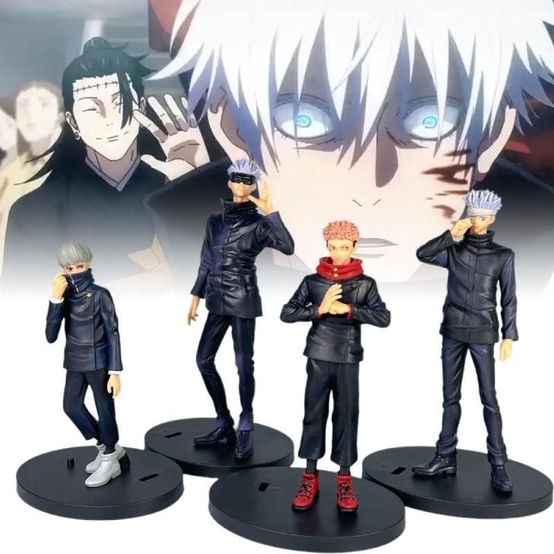 Kaisen Satoru Jujutsu Gojo Itadori Yuji Inumaki Toge Pvc Toy Model Xmas Gift