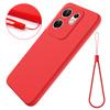 For Infinix Zero 30 4G Liquid Silicone Case Soft Touch Fiber Lining Phone Cover