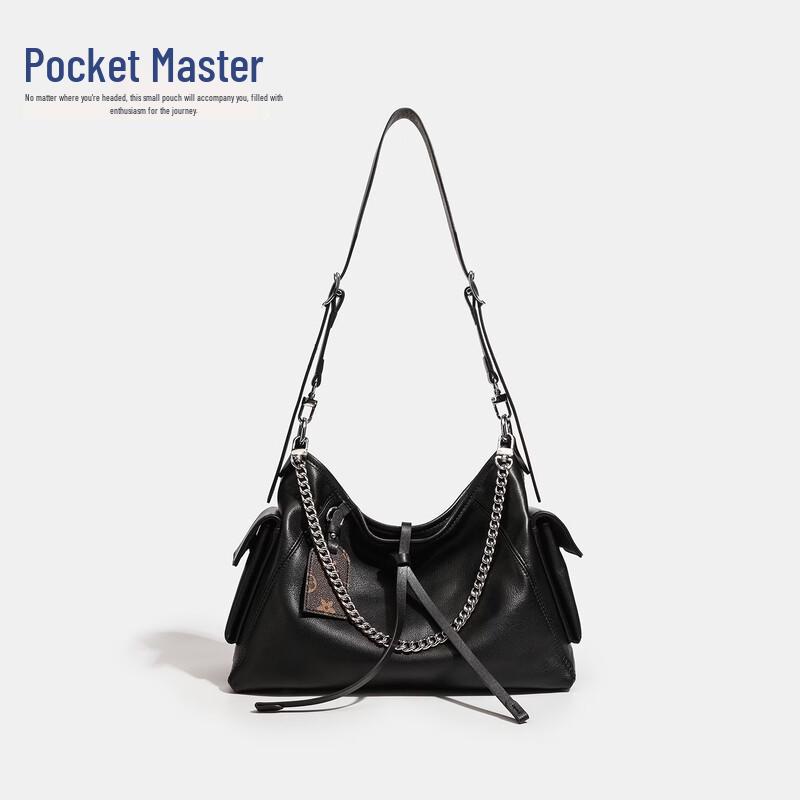 Настоящая кожаная сумка-мессенджер Douxiaozhu