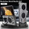 Luxury 360°Rotate Bracket Car Magnetic Armor Case for Huawei Mate X6 X5 X3 Aluminum Alloy Metal Rimless Heat Dissipation Cover