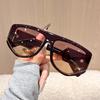 Vintage Luxury Brand Designer Oversized Pilot Sunglasses for Women Men Shades Big Frame Windproof Popular Punk Sun Glasses UV400