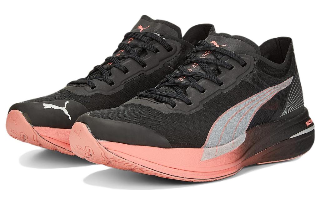 Puma Wmns Deviate Nitro Carbon 'Black Carnation Pink'
