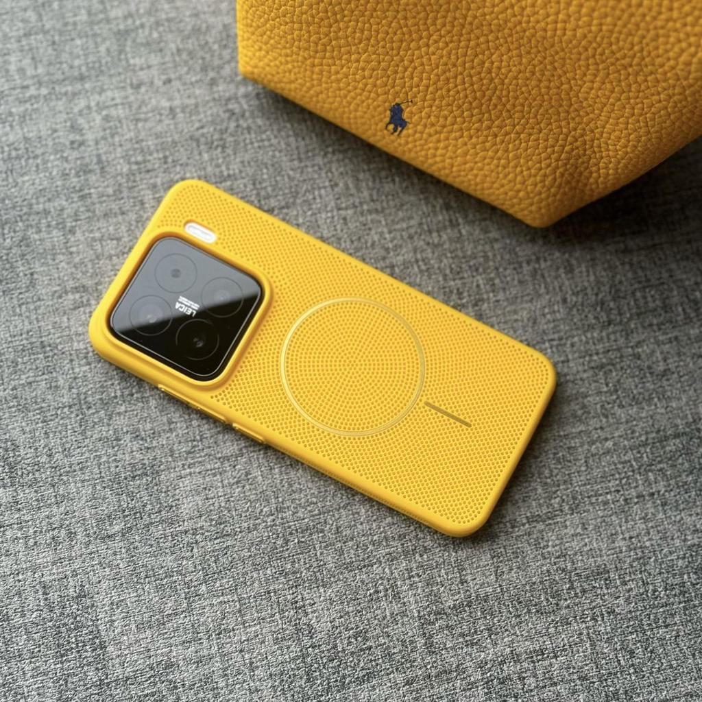 Oddychające Odprowadzanie Ciepła, Odpowiednie dla Etui na Telefon Komórkowy Xiaomi Mi 15ProCienki Pierścień Przyciąganie Magnetyczne 15/14 Proste Odporne na Upadki Twarde Etui