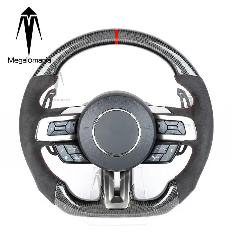 Carbon Fiber Steering Wheel Upgrade for Ford Mustang Sports Wheel