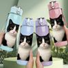 1PC Bold Black White Cat 750ml Color Plastic Sports Water Bottle Leakproof Flip Straw Lid Suitable for Sports Office Home Use