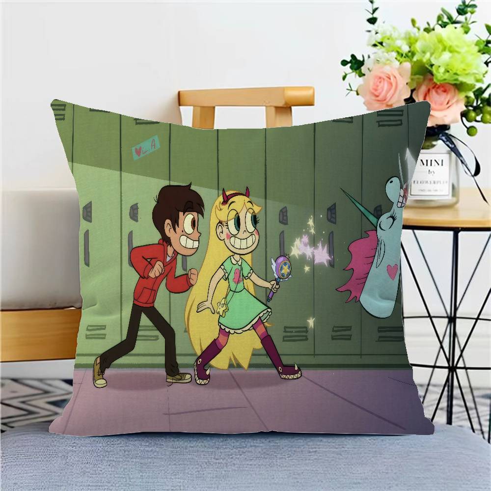 

S-Star против. F-Силы З-Зла Персонализированная Наволочка Пыльник Спальня Детская Вечеринка Украшение Наволочка День Рождения Детский Подарок 12x12Inch