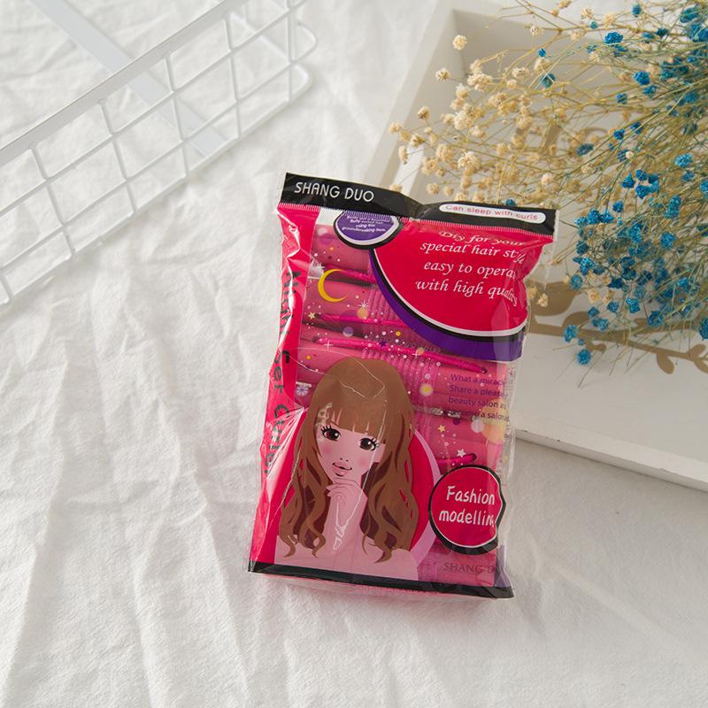1 Bag Soft Sponge Foam Hair Rollers Long Hairs No Clip Cozy Curlers Reusable Use Sleep Heatless Curlers Women Hair Styling Tools