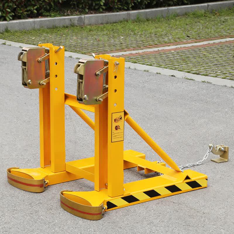 Forklift Double Oil Drum Clamp