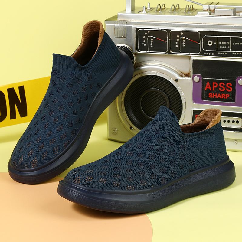 22 spring and summer low-top socks shoes sports shoes fly-woven running breathable fast soft-soled tide shoes