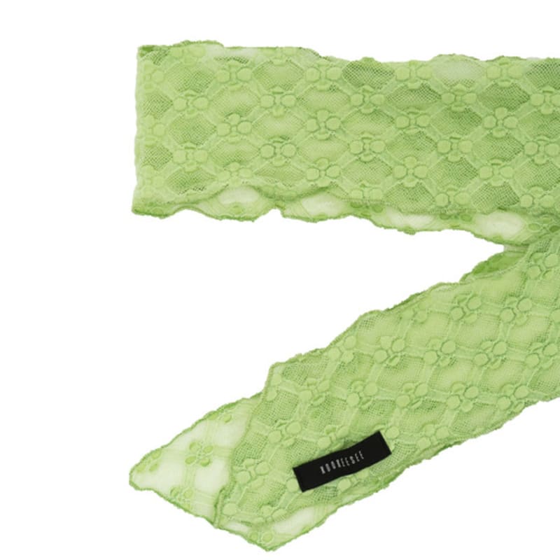 COOKEESEE Net Lace Scarf (Mint)