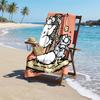 Simon'S Cat Fashion Beach Towel: Ideal for Summer Adventures Soft, absorbent and quick drying suitable for swimming and bathing