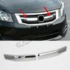 For Honda Accord 2008-10 Chrome Bumper Front Center Mesh Grille Grill Strip Trim